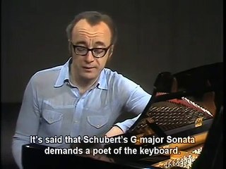 Brendel introduces Schubert Piano Sonata in G major, D.894(English sub)