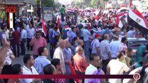 متظاهرو مسيرة شبرا : مينفعش واحد كان مسجون يمسك البلد