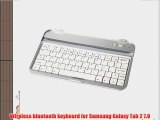 TPC Tech Aluminum Alloy Bluetooth Keyboard Stand Cover Case For Samsung Galaxy Tab 2 7.0 P3100