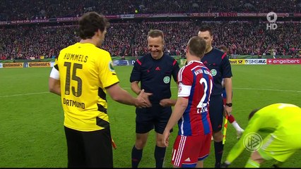 DFB Pokal Halbfinale 2015 Elfmeterschießen FC Bayern München   BVB Dortmund