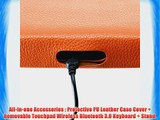 YIPBOWPT Samsung Galaxy Tab 4 10.1 Keyboard Case Cover - Ultra Slim PU Leather Light Weight