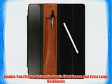 Double Pen/Stylus Quiver for Apple iPad Cases and Extra Large Notebooks