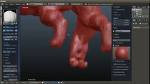 Blender Sculpting - Monster V2.0_sketch [TIMELAPSE]