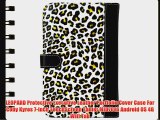 LEOPARD Protective Executive Leather Portfolio Cover Case For Coby Kyros 7-inch TouchScreen