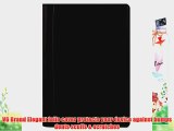 Black VG Faux Leather Standing Portfolio Case Cover for Lenovo ThinkPad 2 / Lenovo IdeaPad