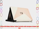 Lencca Minky Elegant Leather Portfolio Protective Carrying Case for Asus Transformer TF701T