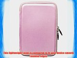 Pink Carbon Fiber Durable Slim Protective Eva Storage Cover Cube Carrying Case with Mesh Pocket