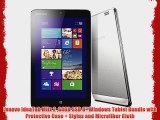 Lenovo IdeaTab Miix 2 64GB SSD 8 Windows Tablet Bundle with Protective Case   Stylus and Microfiber