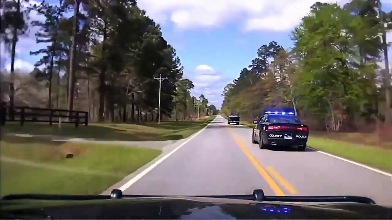 High Speed Police Chase   Police Car crash