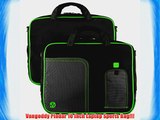 Green Pindar Durable10 inch Tactical Messenger bag for your Nook HD Plus Tablet
