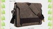 Mens Canvas Pu Shoulder Bag Handbags Briefcase for the Office Messenger Bag/Large Enough to