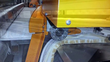 Otomatik Kapitone Plat Dikim Makinası