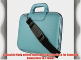 Blue Cady Cube Ultra Durable 10 inch Tactical Hard Messenger bag for your Samsung Galaxy Note