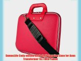 Magenta Pink Cady Cube Ultra Durable 10 inch Tactical Hard Messenger bag for your Asus Transformer