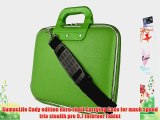 Lime Green Cady Cube Ultra Durable 12 inch Tactical Hard Messenger bag for your mach speed