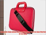 Magenta Pink Cady Cube Ultra Durable 10 inch Tactical Hard Messenger bag for your Asus VivoTab