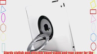Rolling Ave. i-Circle Multistand/Grip for iPad 4 White (ICRW1)