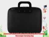 Black SumacLife Cady Bag Case w/ Shoulder Strap for Microsoft Surface 2 / Pro 2 10.6 inch Tablet