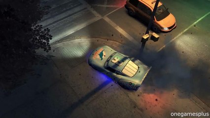 Night Race Getalife Long Jump Dinoco McQueen Disney cars Молния Маккуин Κεραυνός Μακουίν