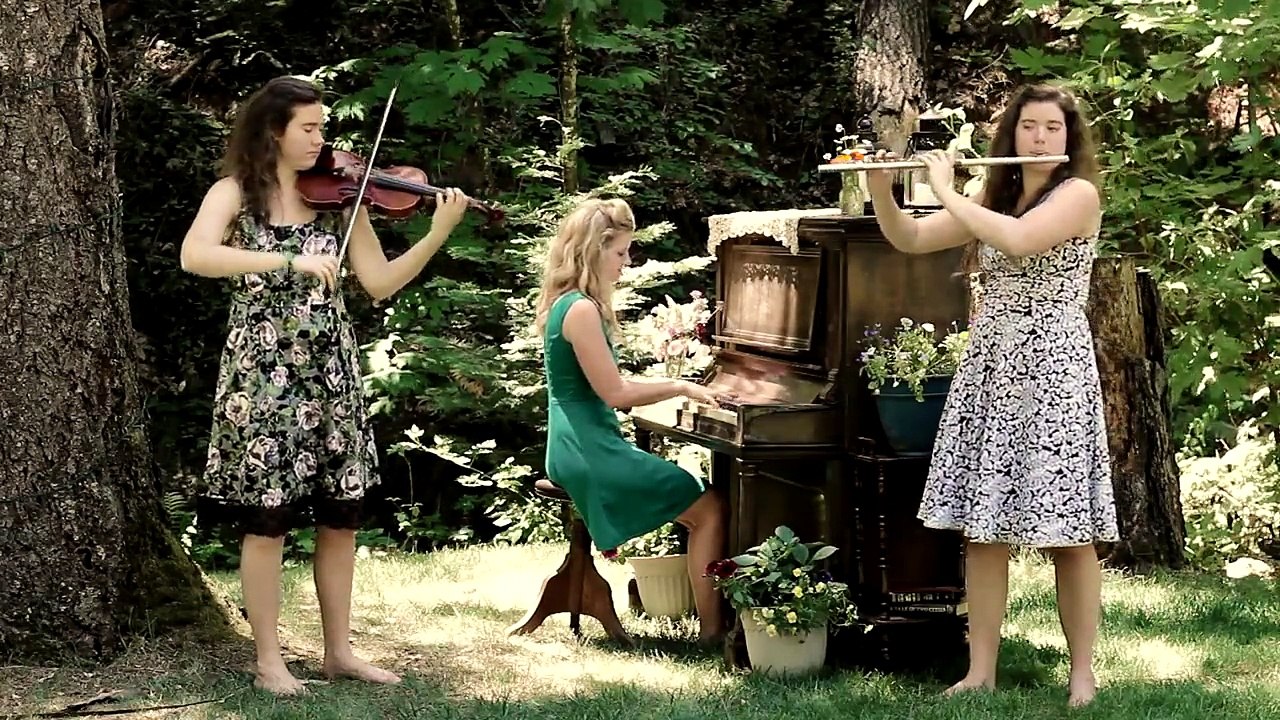 Finding Neverland "The Park on Piano" (Piano, Flute, Violin Cover) - Trio Paradiso Music