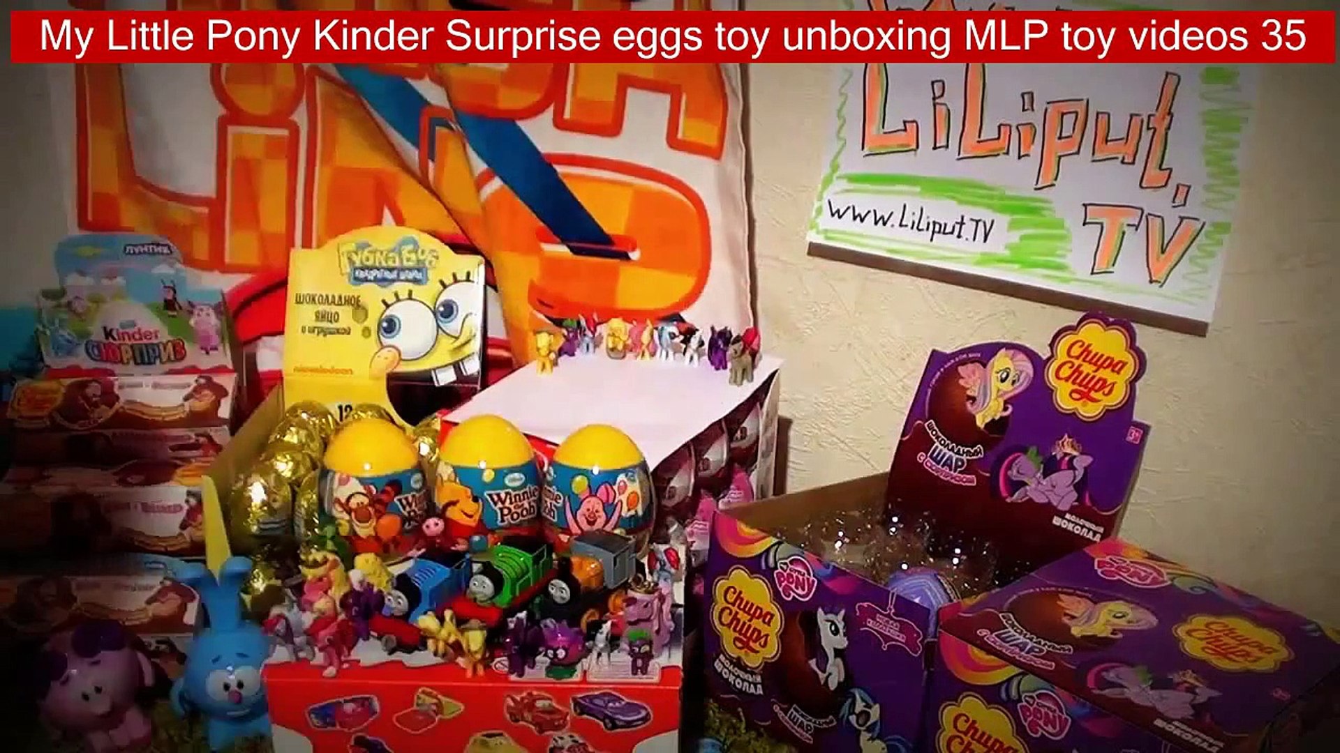 Play Doh SURPRISE EGGS My Little Pony - Surprise Eggs Unboxing