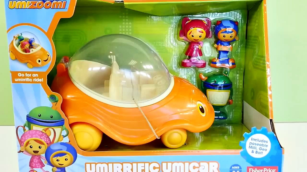 Team Umizoomi Umirrific Umicar Fisher Price Peppa Pig Play Doh Danny Dog Geo Bot Toys