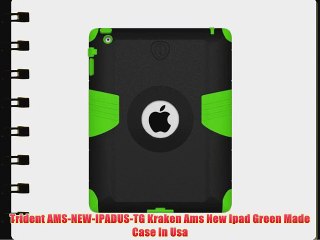 Trident AMS-NEW-IPADUS-TG Kraken Ams New Ipad Green Made Case In Usa