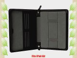 STM Folio Premium Leather Zippered Smart Cover for iPad Air (stm-222-065J-01)