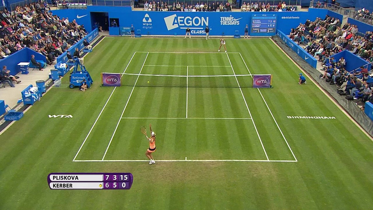 WTA Tour: Kerber remonta ante Pliskova y se lleva el AEGON Classic (6-7 6-3 7-6)