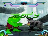 Hulk VS Venom Avengers Incredible Marvel Super Heroes Game Mugen