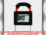 10W Rechargeable Portable LED Work Light Flood Light Daylight White Outdoor PowerBank Ultra-compact