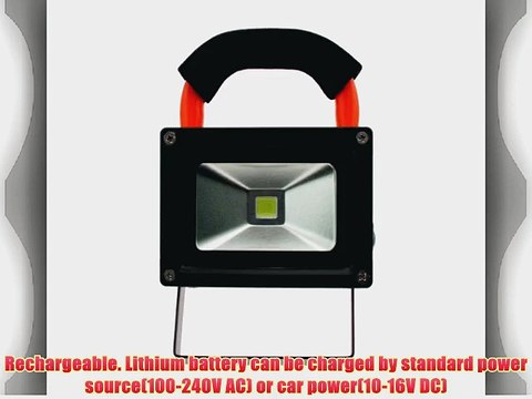 10W Rechargeable Portable LED Work Light Flood Light Daylight White Outdoor PowerBank Ultra-compact