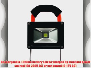 10W Rechargeable Portable LED Work Light Flood Light Daylight White Outdoor PowerBank Ultra-compact