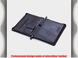 Deluxe Distressed-Look Padfolio for Microsoft Surface Pro 2 and Letter / A4 Paper