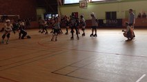 Roller derby: Les petites morues vs La compagnie cruelle