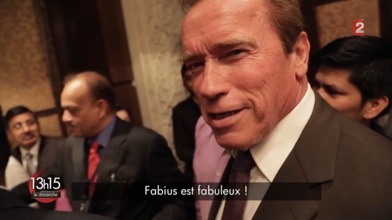 Arnold Schwarzenegger : «Fabius est fabuleux»