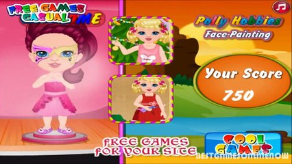 Polly Hobbies Face Painting New Year Face Painting Online Baby Games