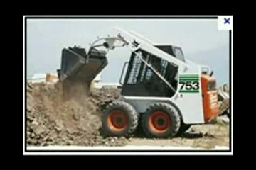 Bobcat 753 Skid Steer Loader Service Repair Manual DOWNLOAD|