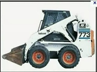 Bobcat 773 Skid Steer Loader Service Repair Workshop Manual DOWNLOAD( S/N 517611001 |