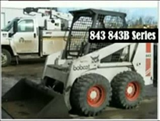 Bobcat 843, 843B Skid Steer Loader Service Repair Workshop Manual DOWNLOAD|