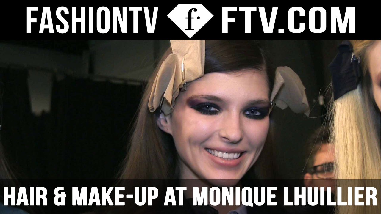 Hair & Makeup Trends Monique Lhuillier F/W 15-16 | New York Fashion Week NYFW | FashionTV