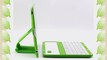 eTopxizu Green 360 Degrees Rotating Detachable Bluetooth Keyboard Case Cover for iPad 2 2nd