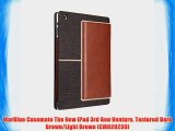 MarBlue Casemate The New iPad 3rd Gen Venture Textured Dark Brown/Light Brown (CM020239)
