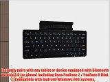 Cooper Cases(TM) K2000 Asus PadFone 2 / PadFone X Mini Bluetooth Keyboard Dock in Black (US