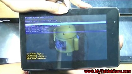 Android Tablet Hard Reset Methods