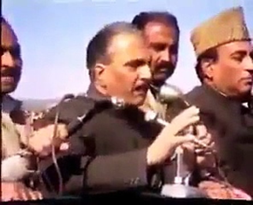 پاکستان کے کسی حکمران کو آج تک ایسی بات کرنے کی توفیق نہیں ہوئی سوائے ضیاءالحق شہید کے