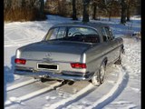 Brand new bumpers . Mercedes Benz W111 250SE Coupe 1967. Heckflosse Fintail .