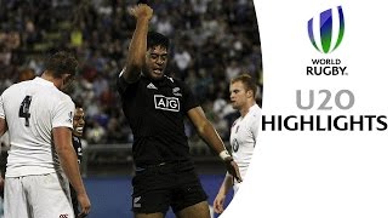 HIGHLIGHTS New Zealand 21-16 England in World Rugby U20s fin