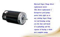 Hayward Super Pump Up Rated Replacement Motor  1 Horsepower