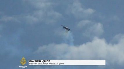 Kokpitte: Pilotun gözünden akrobasi şovu